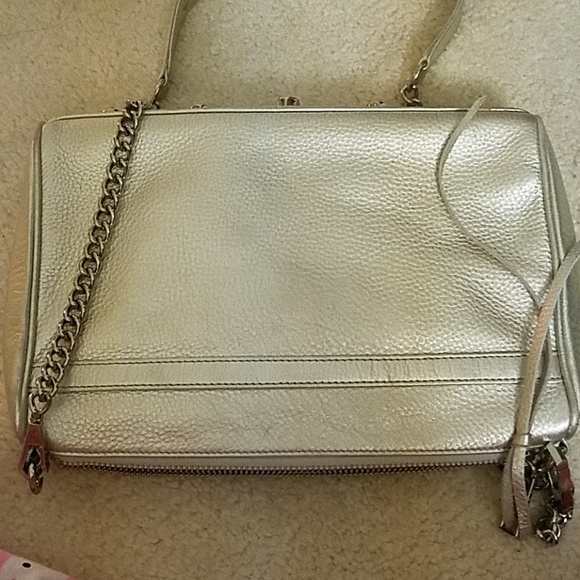 Rebecca Minkoff | Bags | Metallic Gold Rebekah Minkoff Purse | Poshmark